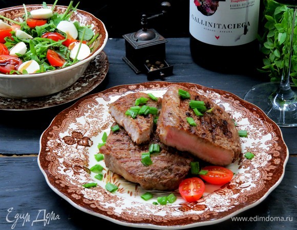 Мясо на гриле в пряном маринаде