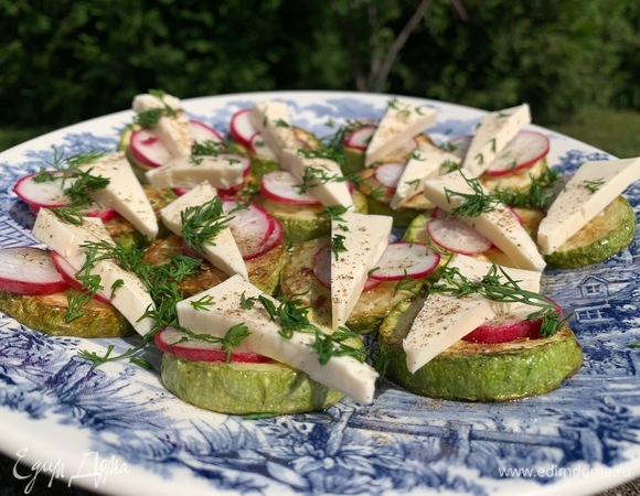 Закуска «Кабачки с сыром» Закуска «Кабачки с сыром»