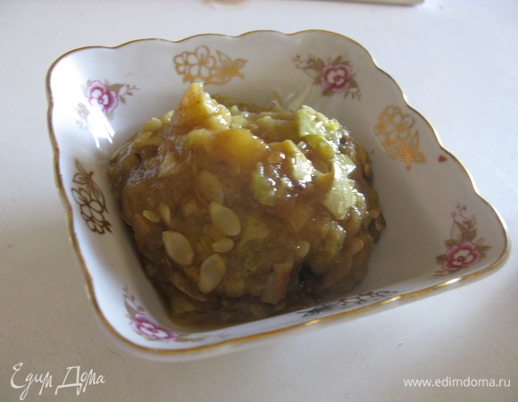 Запеченная кабачковая икра Запеченная кабачковая икра