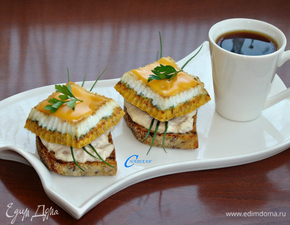 Бутерброд «Завтрак рыбака»