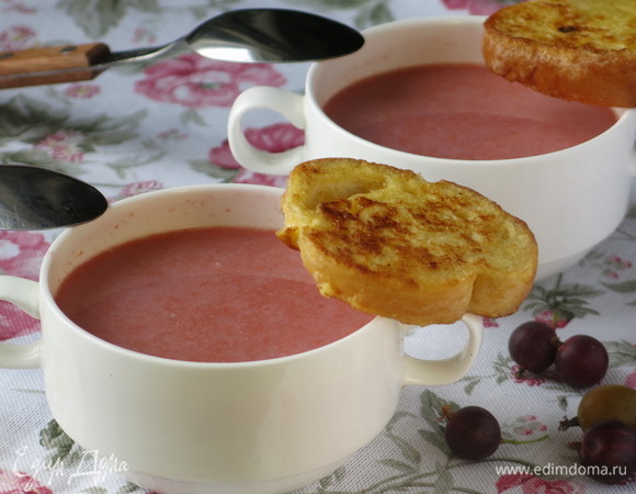 Суп из крыжовника десертный Суп из крыжовника десертный