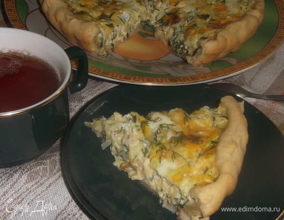 Киш с кабачком Киш с кабачком