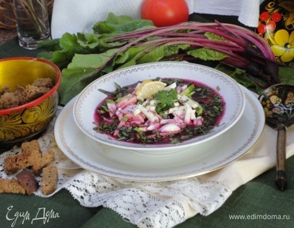 Летний холодный свекольник Летний холодный свекольник