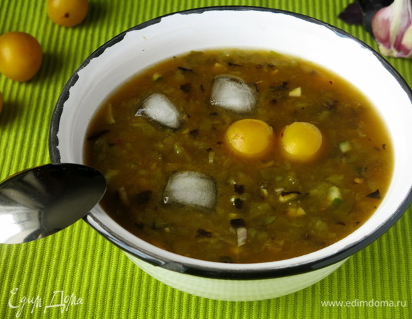 Суп с алычой Суп с алычой
