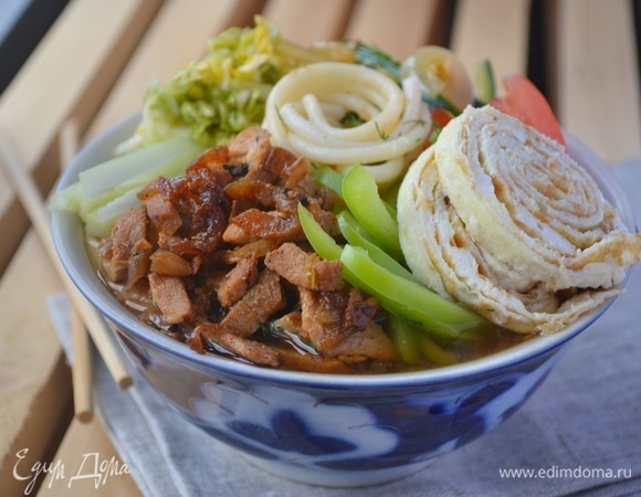 Корейская лапша кукси Корейская лапша кукси