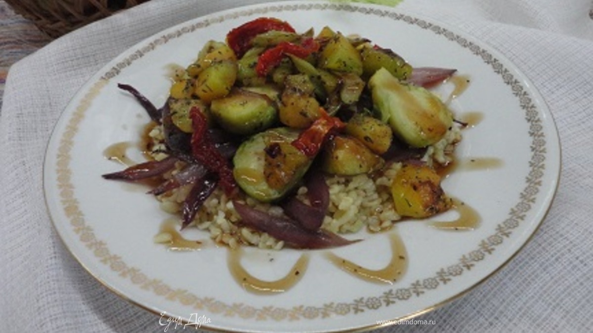 Булгур с овощами