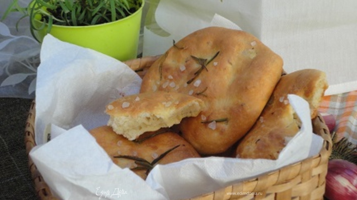 Фокачча с чесночным маслом