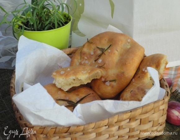 Фокачча с чесночным маслом Фокачча с чесночным маслом