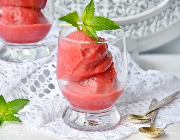 Клубничный сорбет