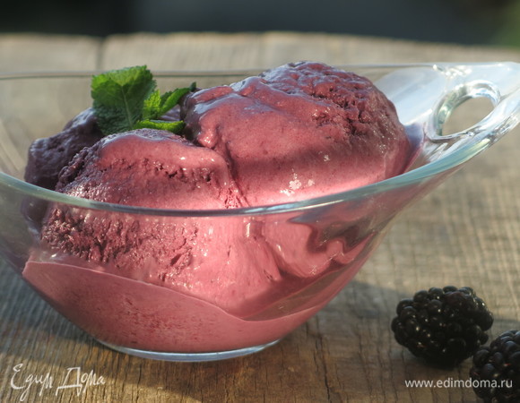 Мороженое с шелковицей Мороженое с шелковицей