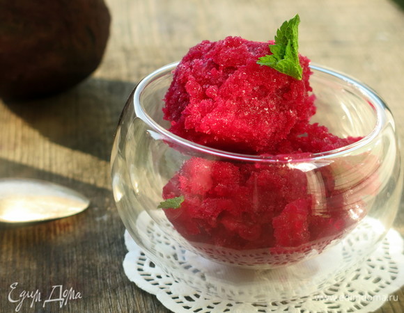 Сорбет из свеклы