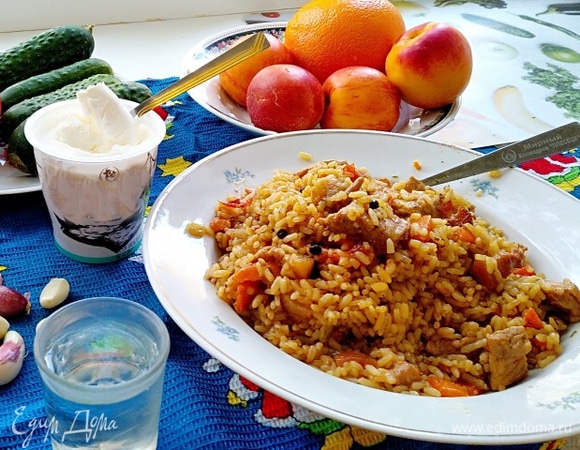 Рисовая каша с мясом Рисовая каша с мясом