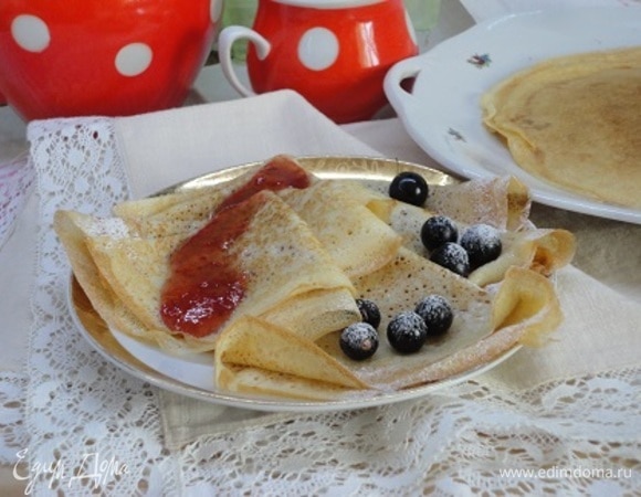 Заварные блинчики на ряженке