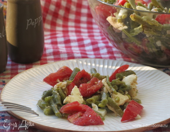 Салат со стручковой фасолью