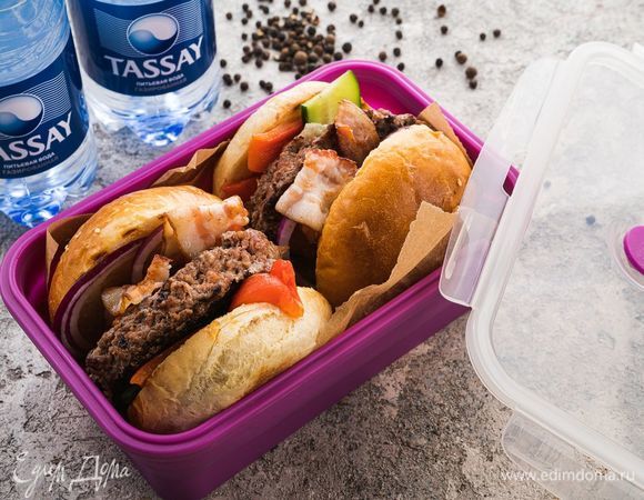 Бургер с говядиной Бургер с говядиной