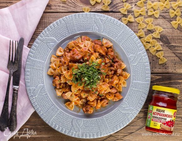 Фарфалле с кроликом Фарфалле с кроликом