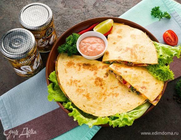 Тортилья с мидиями