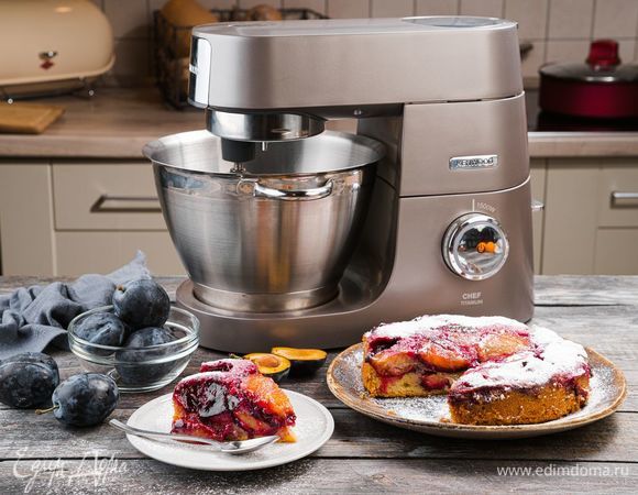 Осенний сливовый пирог