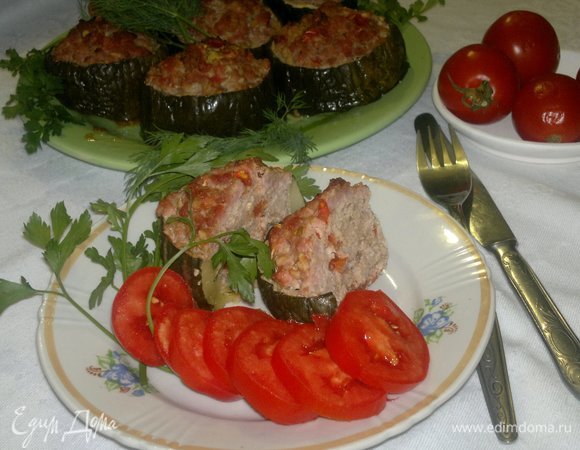 Фаршированные цукини