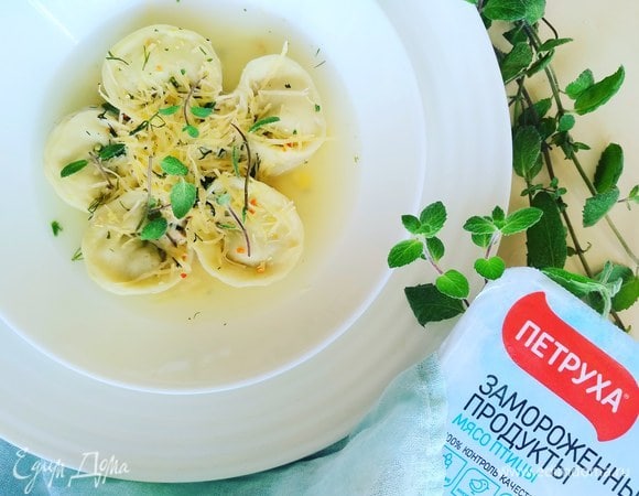 Тортеллини с курицей Тортеллини с курицей