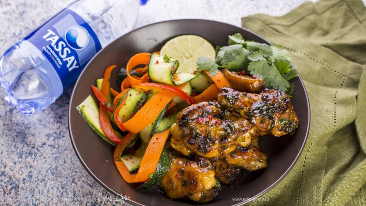 Куриные крылышки в пряном маринаде