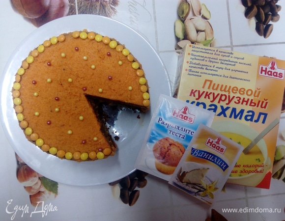 Веганский морковный торт