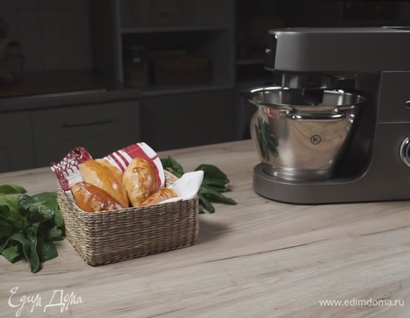 Пирожки с яйцом и шпинатом Пирожки с яйцом и шпинатом