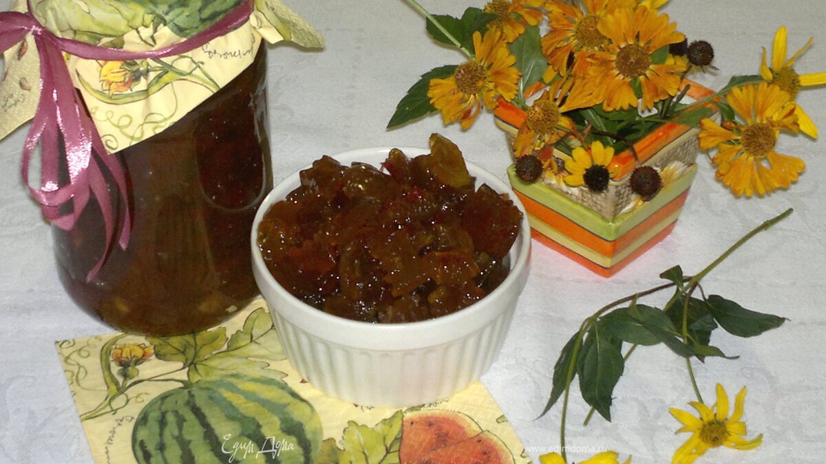 Варенье из арбузных корочек