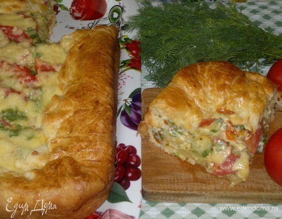 Пирог «Овощной квартет» Пирог «Овощной квартет»