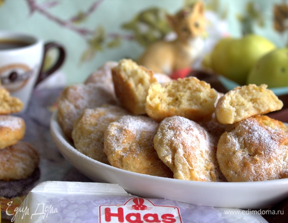 Творожное печенье с яблоком Творожное печенье с яблоком