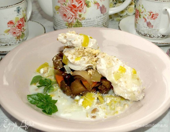 Куриные медальоны пашот