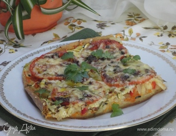 Овощная пицца 
