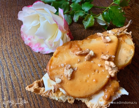 Закуска из карамельной груши Закуска из карамельной груши