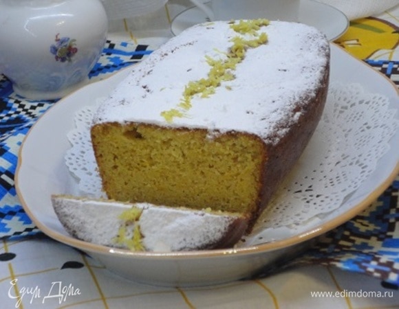 Кукурузный кекс с тыквой