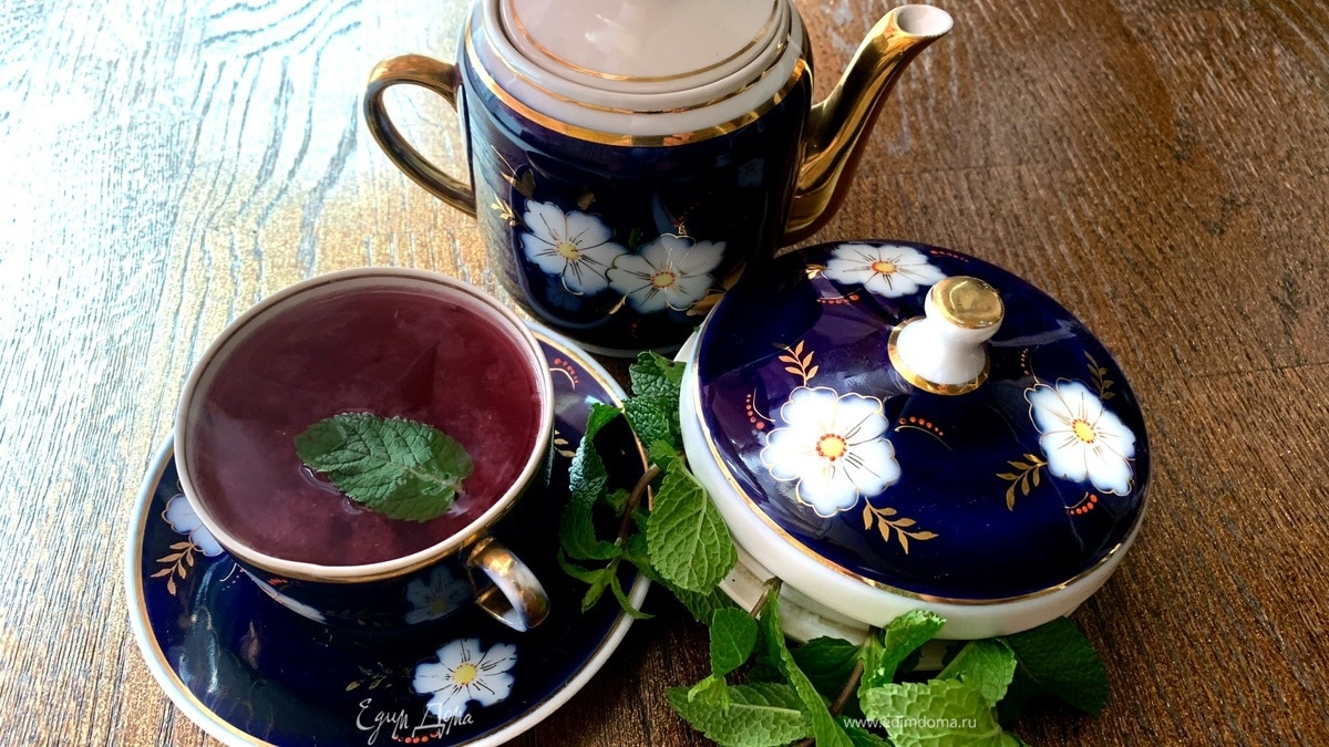 Чай из смородины