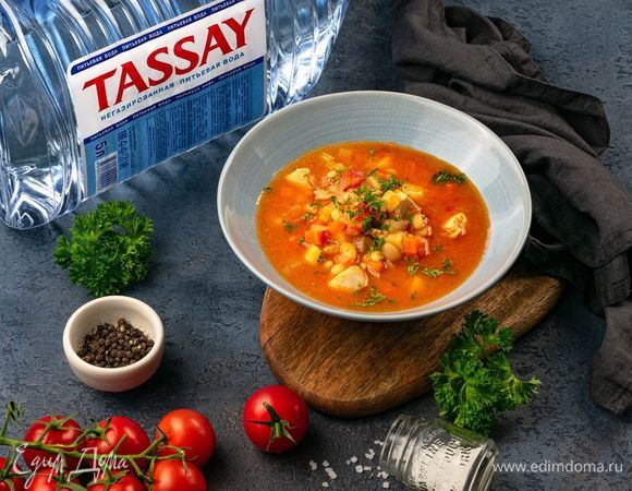 Суп фасолевый