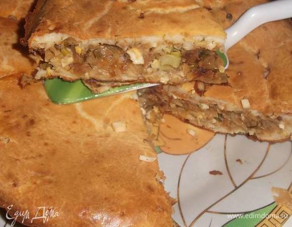 Капуста в тесте на сметане