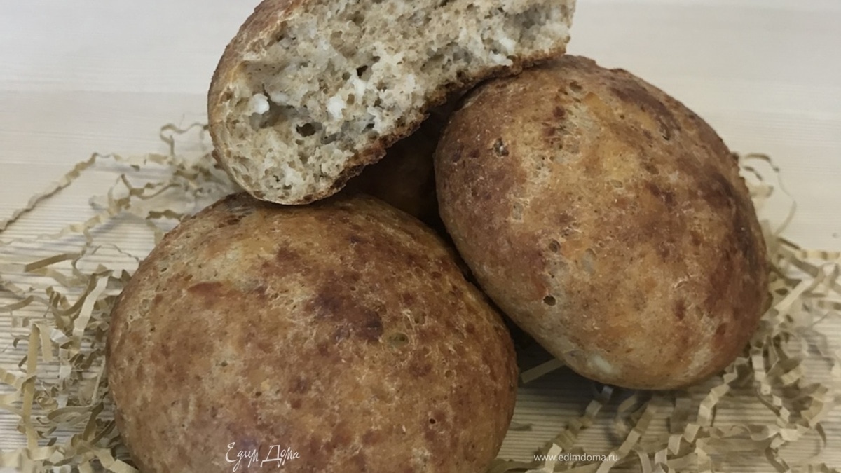 Булочки из цельнозерновой муки