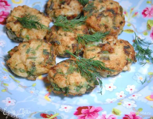 Рыбные биточки с картофелем, чили и лаймом Рыбные биточки с картофелем, чили и лаймом