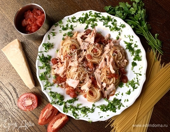 Паста с семгой Paolо