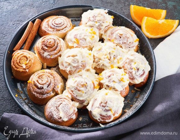 Булочки синнабон Булочки синнабон