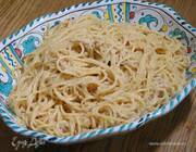 Спагетти в сливочно-ореховом соусе