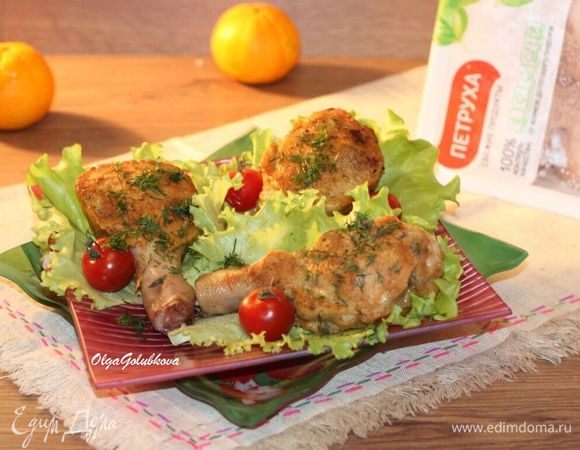 Куриные голени в картофельном кляре Куриные голени в картофельном кляре