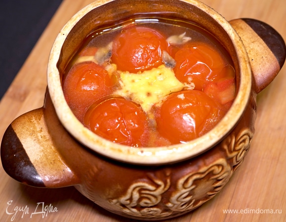 Вкусное жаркое в горшочках Вкусное жаркое в горшочках