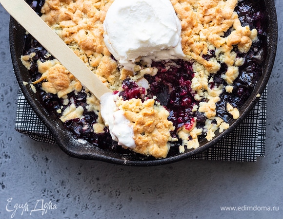 Крамбл со смородиной Крамбл со смородиной