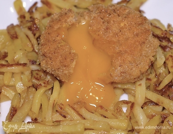 Желток в хрустящей корочке Желток в хрустящей корочке