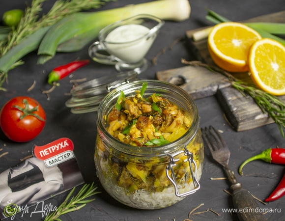 Апельсиновая курица с рисом Апельсиновая курица с рисом