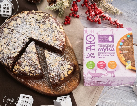 Постная черемуховая коврижка Постная черемуховая коврижка