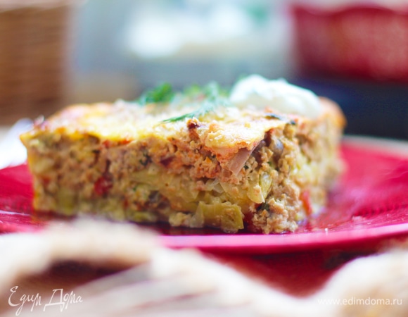 Запеканка «Очень ленивый голубец»