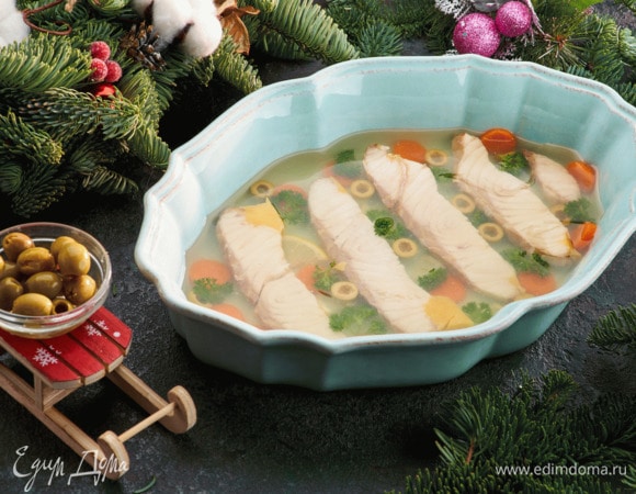 Заливное из осетрины